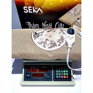 Thảm ngải cứu điện SEKA, sưởi ấm cải thiện tuần hoàn máu, giảm đau nhức, thảo dược an toàn