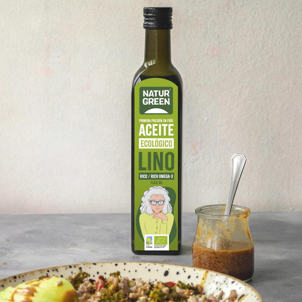 Dầu Hạt Lanh Hữu Cơ Mantova/ Naturgreen Organic Flaxseed Oil 250ml