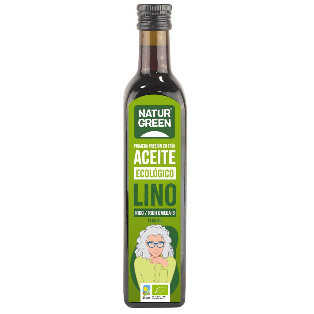 Dầu Hạt Lanh Hữu Cơ Mantova/ Naturgreen Organic Flaxseed Oil 250ml
