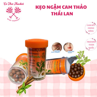 Kẹo ngậm thảo dược the mát cam thảo Thái Lan ( 1 hũ nhỏ / 100v ) - CÔ THƯ MARKET