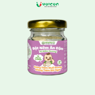Bột nêm ăn dặm Anpaso lọ 60g nhiều vị cho bé