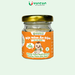 Bột nêm ăn dặm Anpaso lọ 60g nhiều vị cho bé