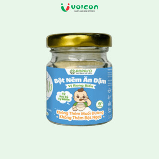 Bột nêm ăn dặm Anpaso lọ 60g nhiều vị cho bé