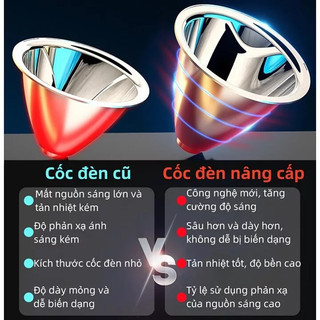 Đèn pin đội đầu 1 bóng siêu sáng chiếu xa 400m, pin trâu, đèn đội đầu 2 màu ánh sáng trắng