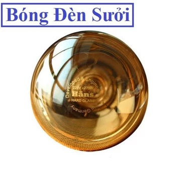 Bóng sưởi nhà tắm 275w chính hãng, Bóng đèn sưởi ấm thay thế bóng đèn sưởi phòng tắm cao cấp