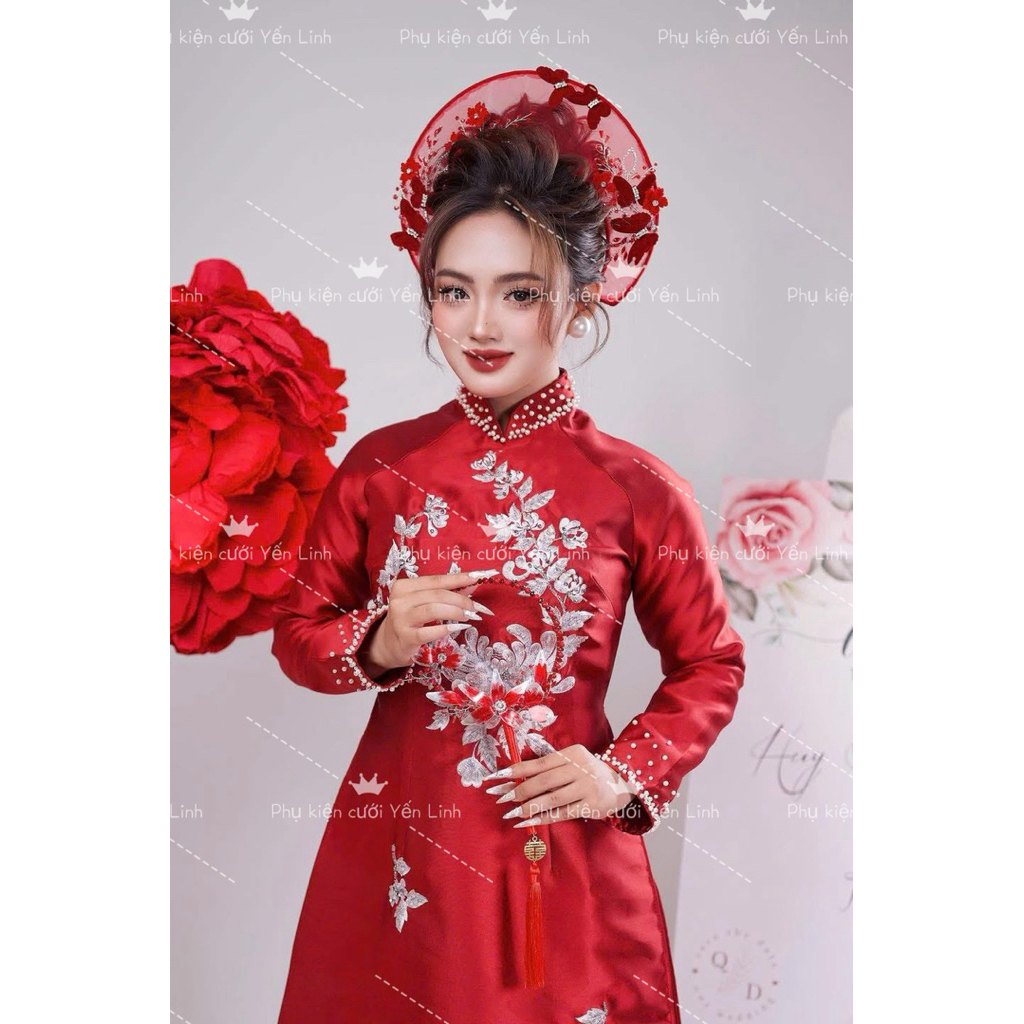 🎉🎉🎉Quạt và mấn cô dâu cách tân|PHUKIENCUOIYENLINH