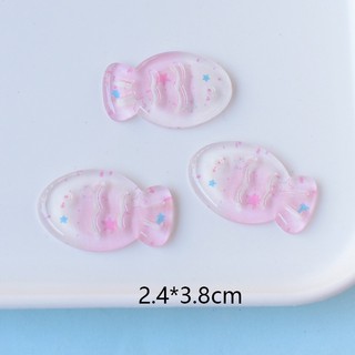 Set 10 Sticker, Charm 3D chủ đề Cá dâu DIY Mita gắn Dép Sục, Cá Sấu MayTo JB-357