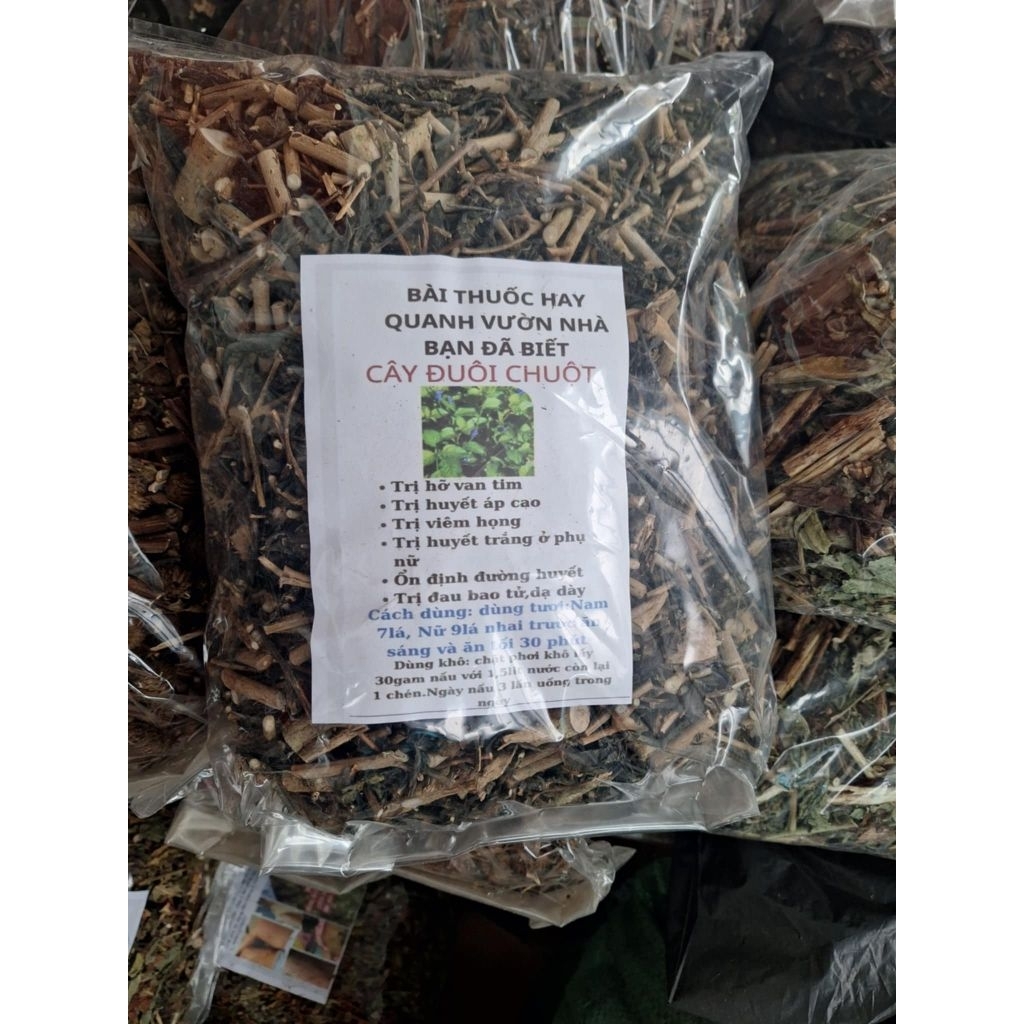 CÂY ĐUÔI CHUỘT HOA TÍM KHÔ 1KG