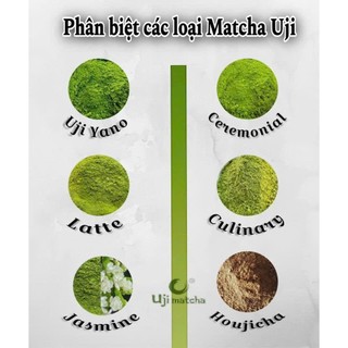 Bột Matcha Uji CULINARY GRADE | 100g - 500g, Bột Trà Xanh Công nghệ NHẬT BẢN
