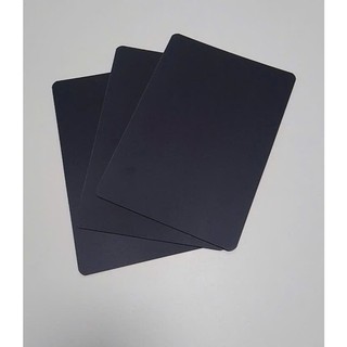 Bảng đen kích thước A4, A5, A6, nhựa đen, viết xóa được bằng bút lông chuyên dụng ( chưa gồm kẹp )