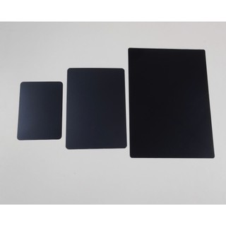 Bảng đen kích thước A4, A5, A6, nhựa đen, viết xóa được bằng bút lông chuyên dụng ( chưa gồm kẹp )