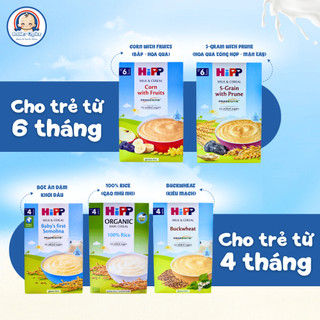 Bột Ăn Dặm Cho Trẻ Từ 4-6 Tháng HIPP Bổ Sung Vitamin Chất Xơ Dễ Tiêu Hoá Ngừa Táo Bón 250g