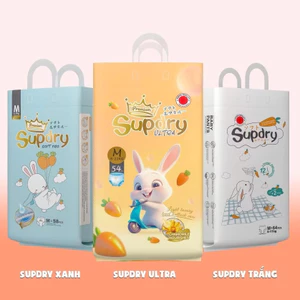 Bỉm SUPDRY Ultra Cao Cấp/ Premium dán/ quần full size