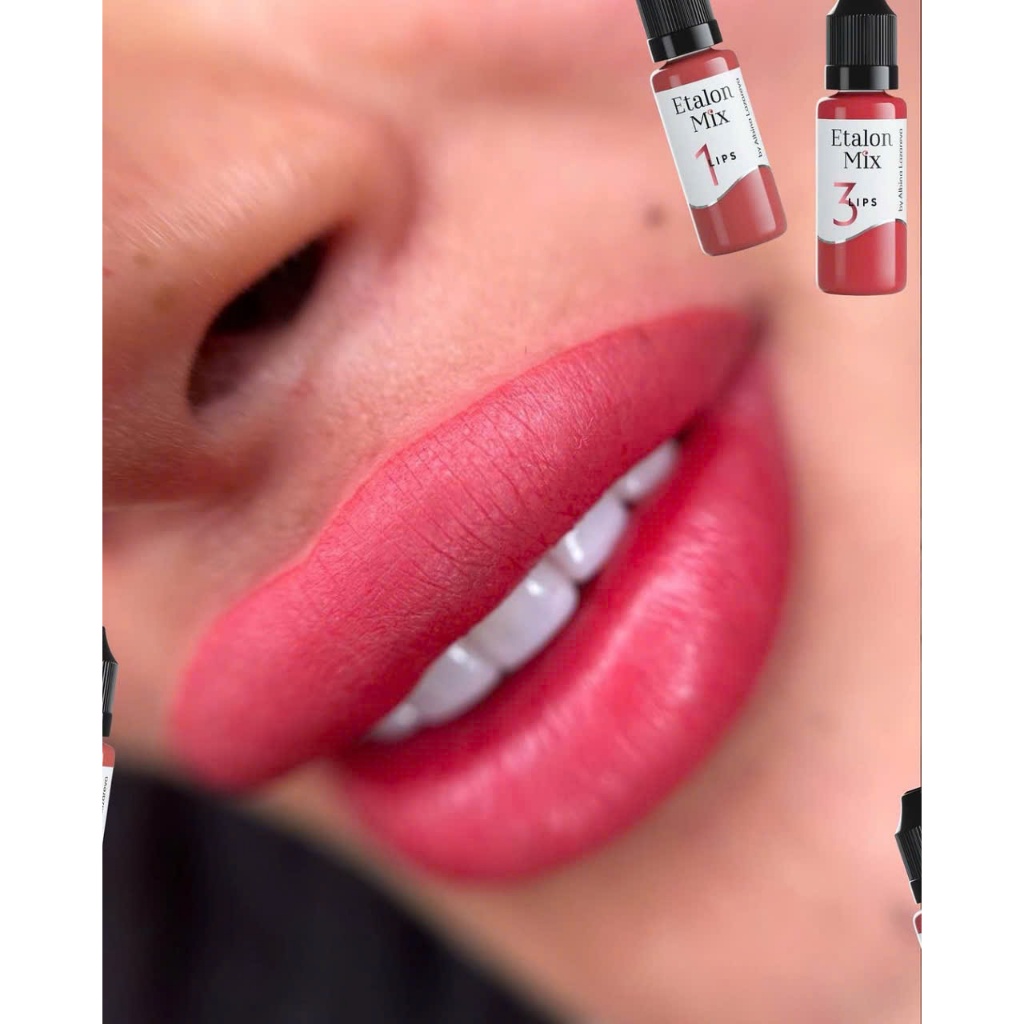 Etalon.Mix siêu phẩm mực môi hữu cơ từ Nga-lip and brown pigment from Russia