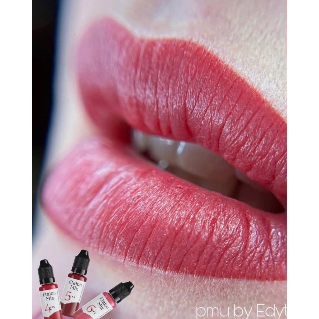 Etalon.Mix siêu phẩm mực môi hữu cơ từ Nga-lip and brown pigment from Russia