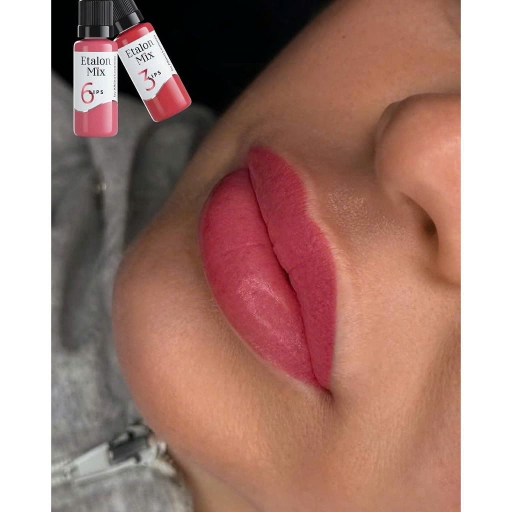 Etalon.Mix siêu phẩm mực môi hữu cơ từ Nga-lip and brown pigment from Russia