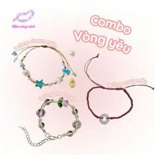Product image Combo Vòng Yêu charm làm quà tặng phong cách trẻ trung –  Tiệm Vòng Xinhh 1