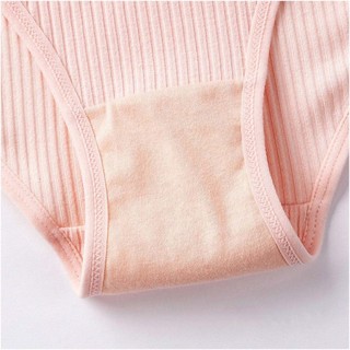 SET 3 Quần lót nữ cotton gân tăm cao cấp cạp vừa ôm mông tôn dáng sexy kiểu dáng basic LANIXA L246