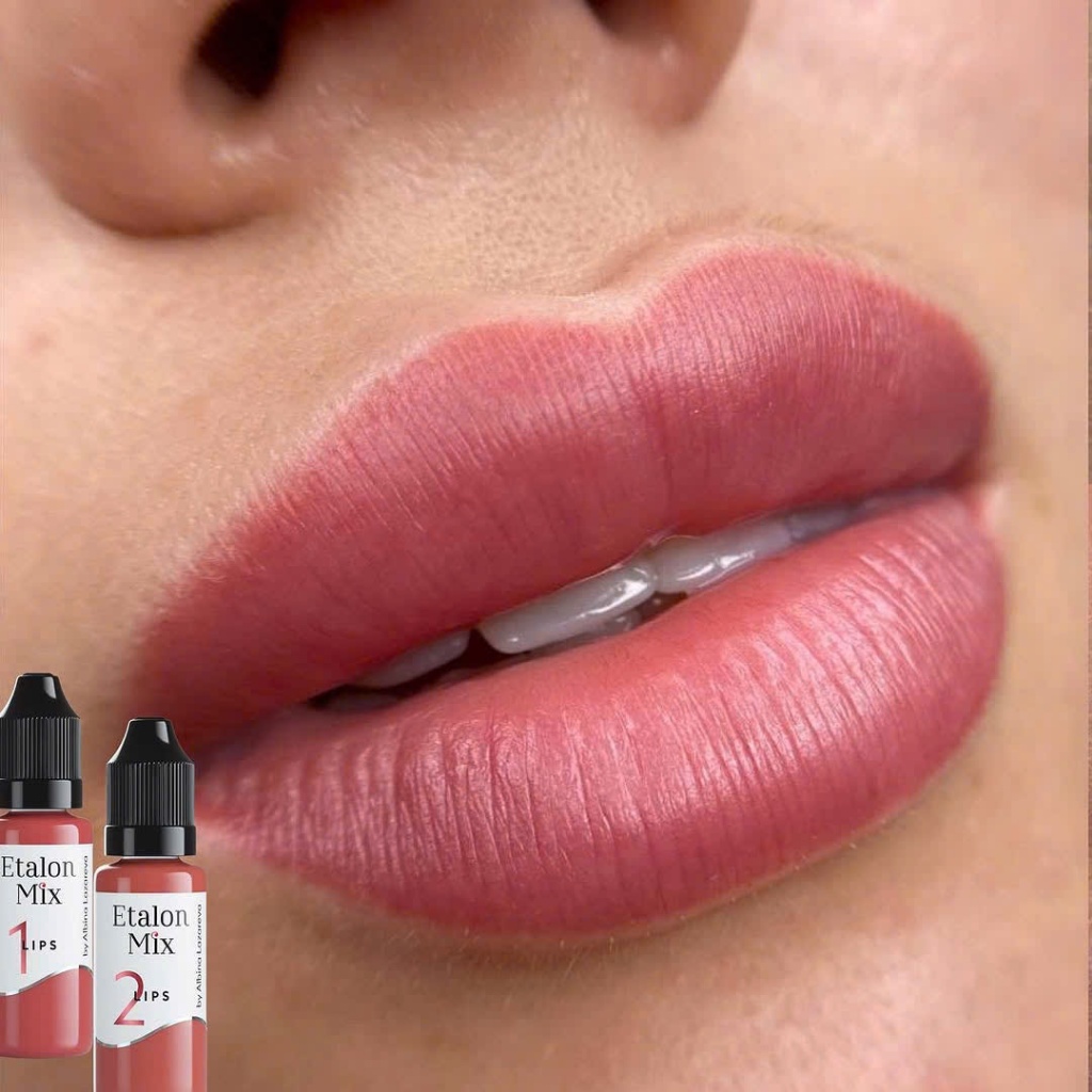 Etalon.Mix siêu phẩm mực môi hữu cơ từ Nga-lip and brown pigment from Russia