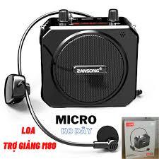 Loa M80 trợ giảng dạy học cho giáo viên, hướng dẫn viên kèm micro không dây