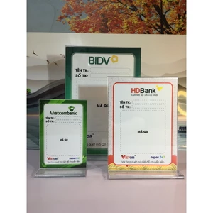 Chuyên sỉ Bảng quét QR code, QR bàn, QR mica có in mã theo yêu cầu, Bảng quét mã QR code Sản Xuất trực tiếp A4, A5,A6