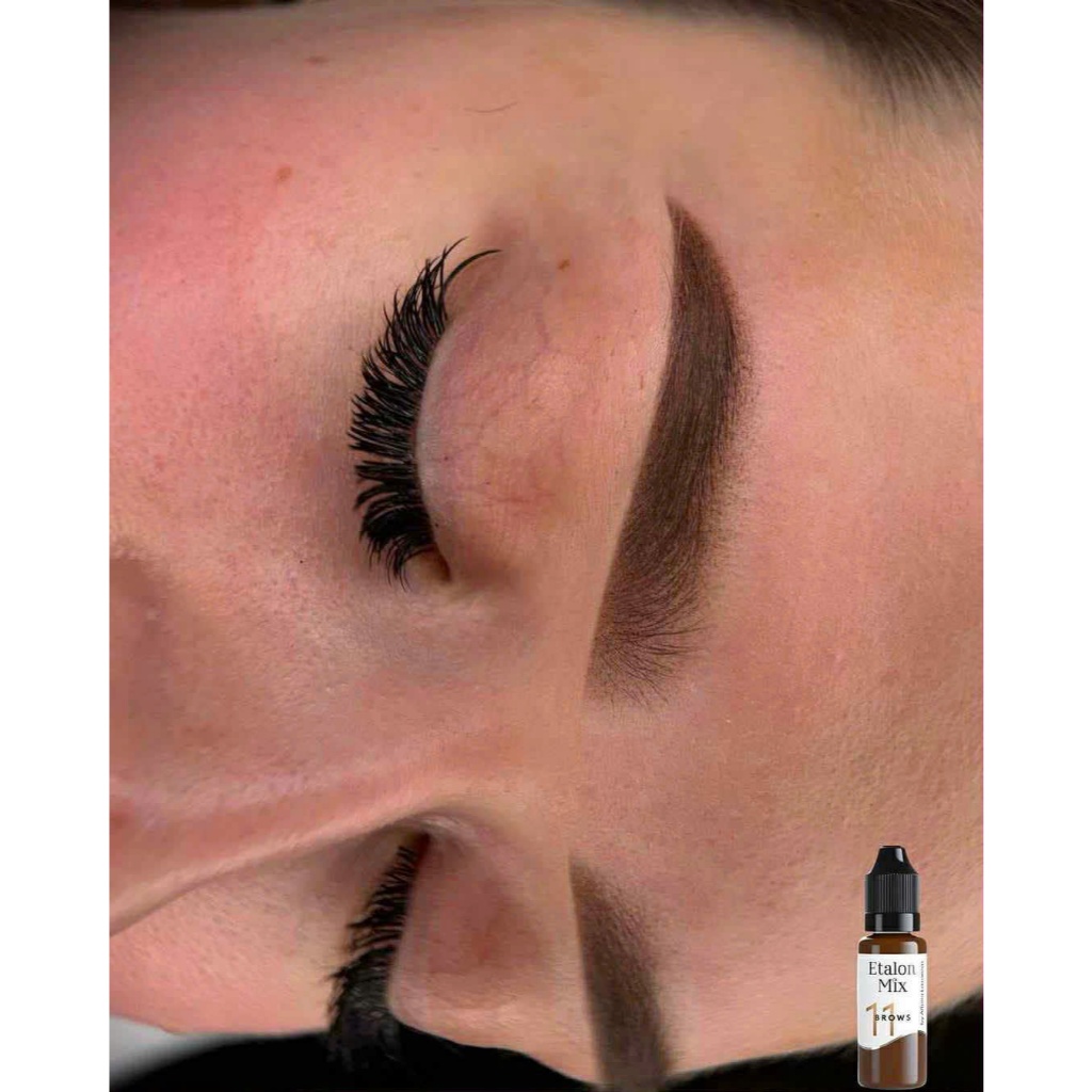 Etalon.Mix siêu phẩm mực mày từ Nga--lip and brown pigment from Russia