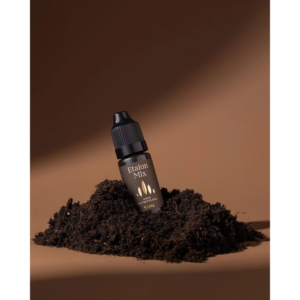 Etalon.Mix siêu phẩm mực mày từ Nga--lip and brown pigment from Russia