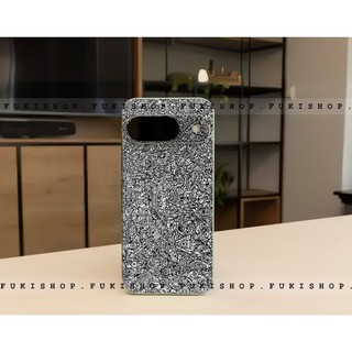 Miếng dán Skin Mặt lưng Sau full viền Robot Dành Cho 16 pro max 15 pro max 14 pro max 13 pro max 12 pro max