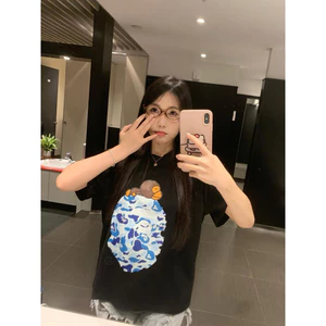 Áo thun Bape Athing Full Tem Tag Túi Mac Hàng L1 Cao Cấp Áo Phông Unisex Form Rộng
