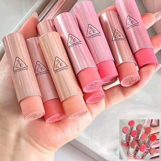 Son Dưỡng 3CE Glazy Lip Glow Son Dưỡng Có Màu Dưỡng Ẩm Môi Mềm Mịn Nhập Khẩu Chính Hãng 3.2g-Bebeau
