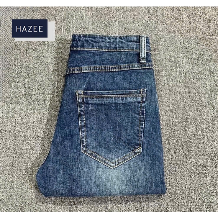 Quần Jean Nữ Lưng Cao Skinny Tôn Dáng HAZEE