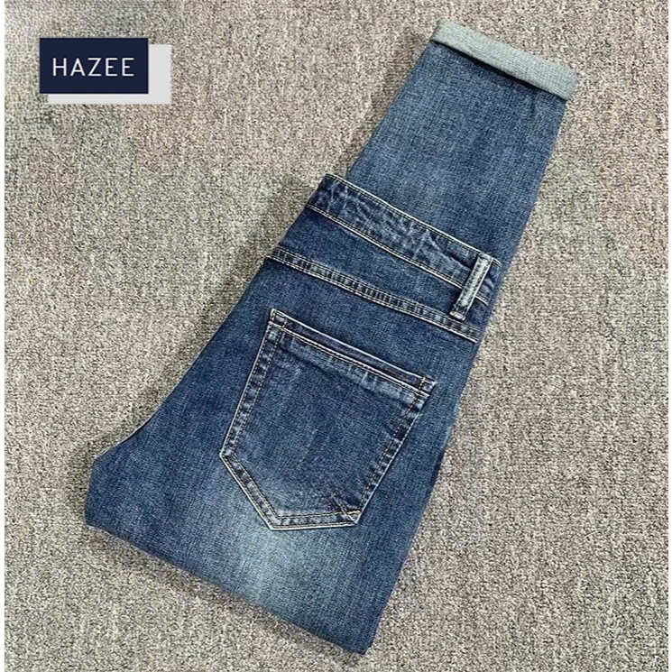 Quần Jean Nữ Lưng Cao Skinny Tôn Dáng HAZEE