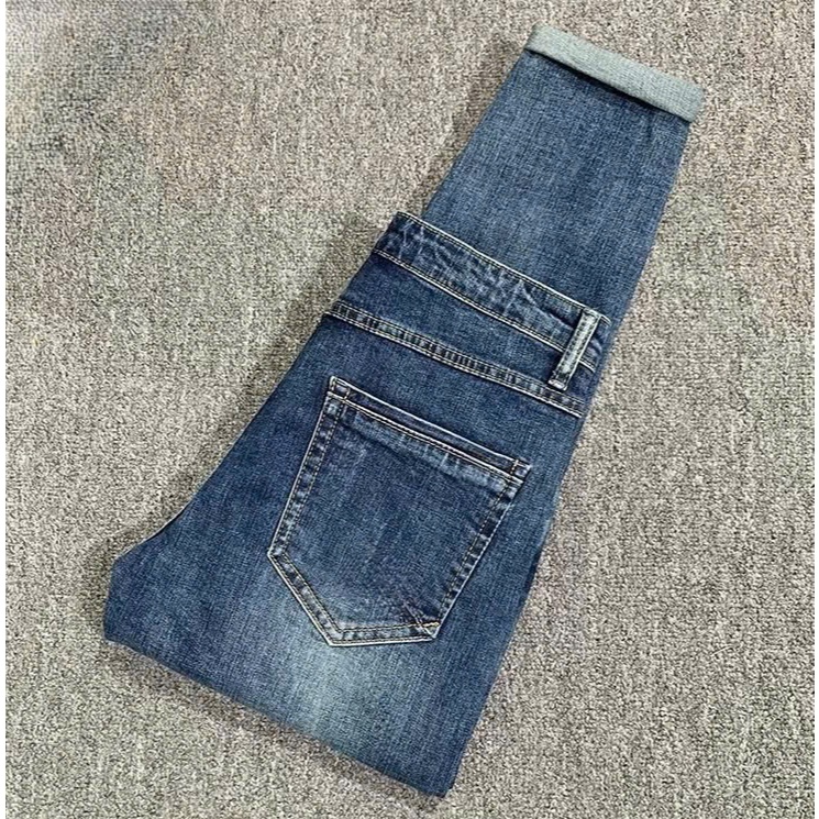 Quần Jeans SKINNY nữ dáng ôm cạp cao co giãn HAZEE