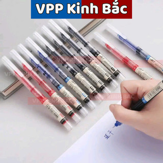 Combo 20 Bút Gel Nước Ống Lớn Văn Phòng Phẩm, Ngòi 0.5mm 3 Màu Xanh, Đen, Đỏ G-03.