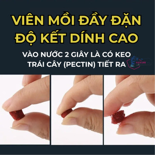 [KM] [ Mua 3 Tặng 2 ] Mồi Viên Nước Ngọt HUA Câu Cá Trắm, Chép, Trôi, Diếc,... Dạng Viên Siêu Nhạy MO45 [SF3]