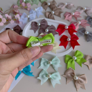Set 2 kẹp nơ nhí nhiều màu sắc bé yêu