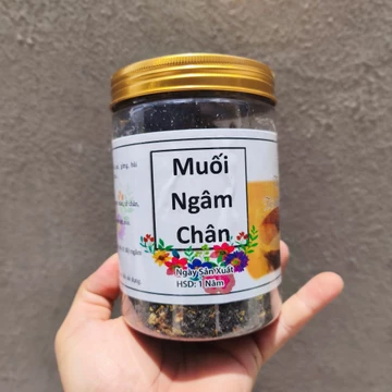Thảo Dược Ngâm Chân Đông Y Giúp Thải Độc Tố, Thư Giãn Tinh Thần, Massage Chân, Muối Ngâm Chân Đông Y Hũ 500g