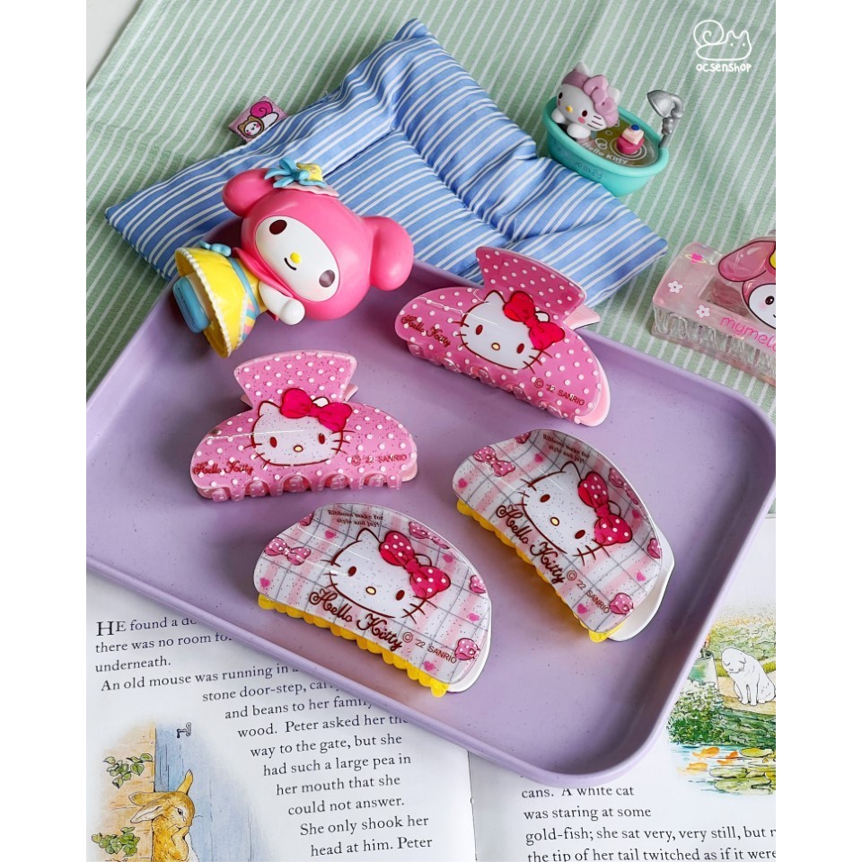 Kẹp càng cua Hello Kitty (8cm)