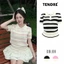 TENDRE x BST hè 2025 Áo len dệt kim cộc tay dành cho nữ 2 Màu Siêu Basic, Mặc Được Nhiều Dịp, Siêu Dễ M13