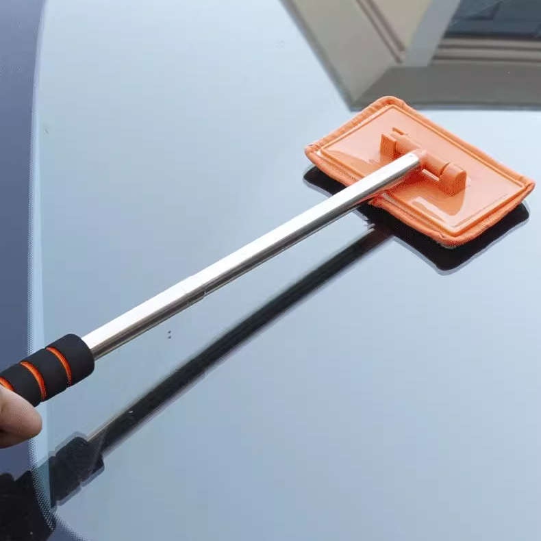 Chổi rửa xe ô tô đa năng bản cao cấp PICAUTO, có thể lau kính lau sàn nhà sợi mềm điều chỉnh được độ cong và độ dài 180