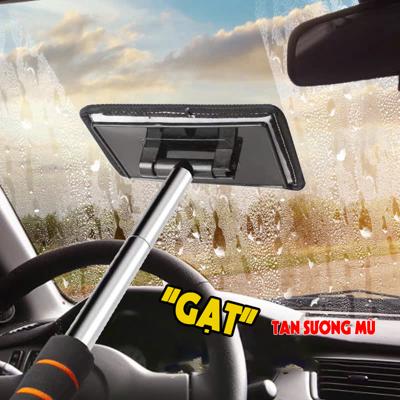 Chổi rửa xe ô tô đa năng bản cao cấp PICAUTO, có thể lau kính lau sàn nhà sợi mềm điều chỉnh được độ cong và độ dài 180
