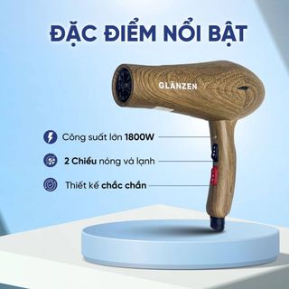 Máy sấy công suất cao Glanzen Hair Dryer công suất lớn