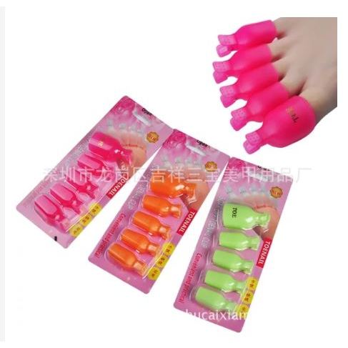 Bộ ủ móng chân tháo sơn gel, làm móng