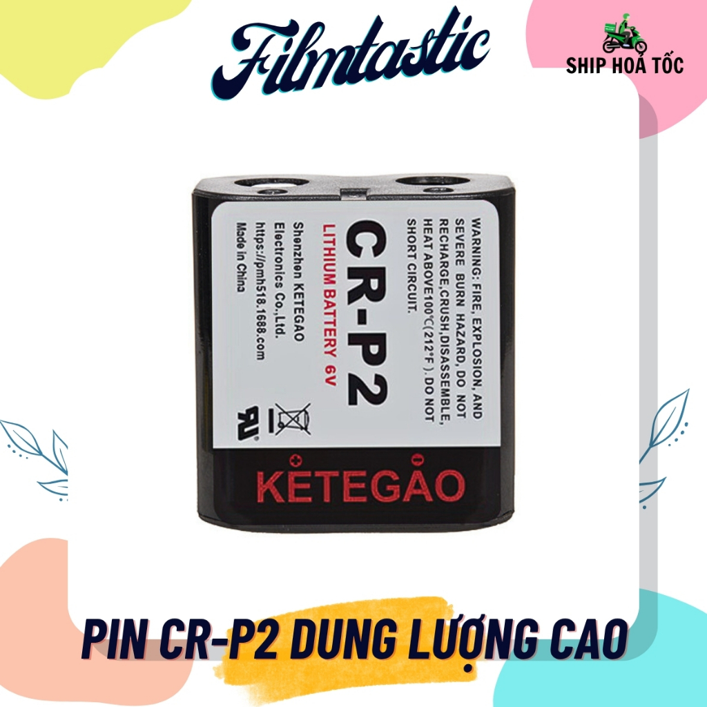 Pin CR-P2 Ketegao 6V dung lượng cao (6V 1300mAh) | Shopee Việt Nam