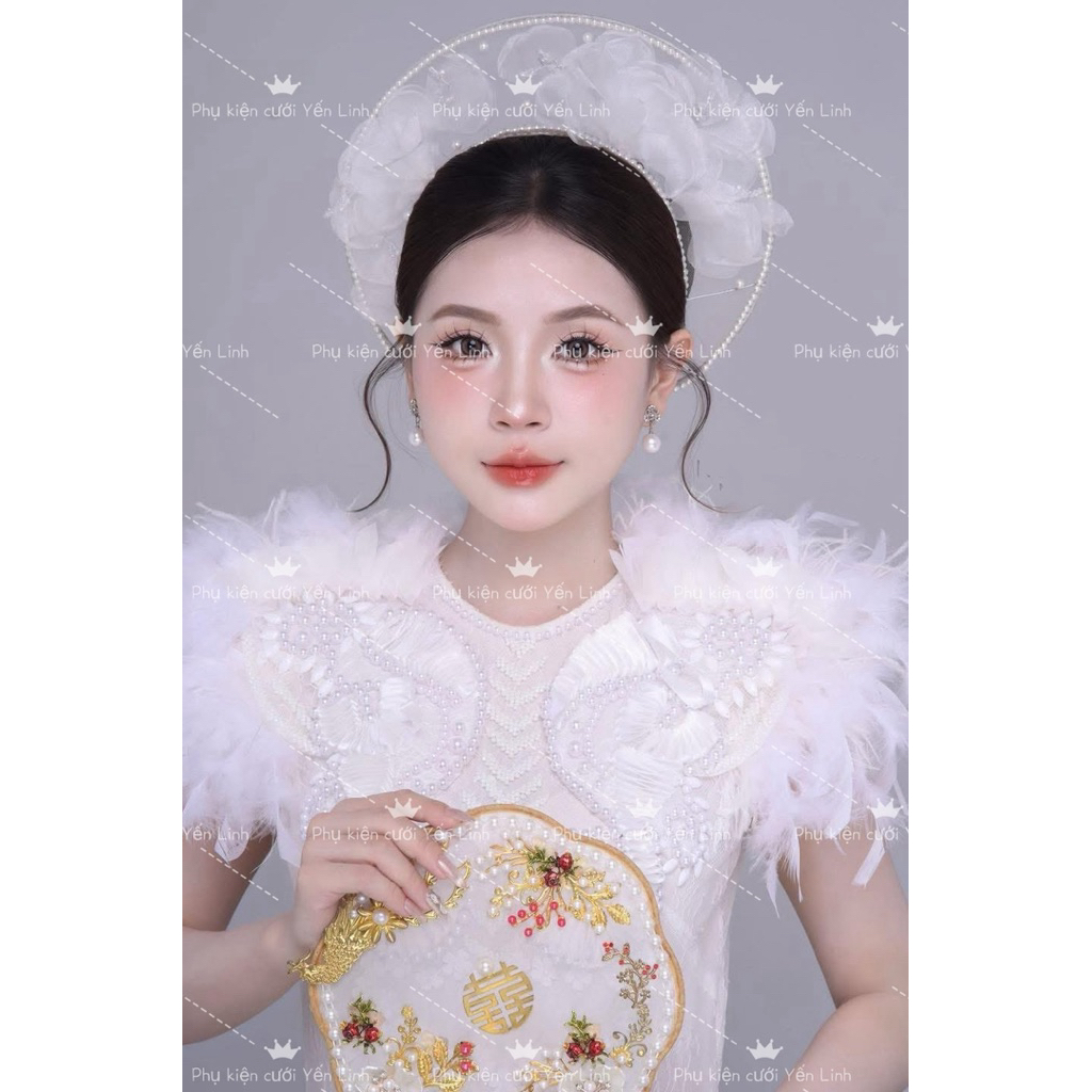 🎉🎉🎉Mấn cô dâu cách tân mới xinh-TB1859|PHUKIENCUOIYENLINH