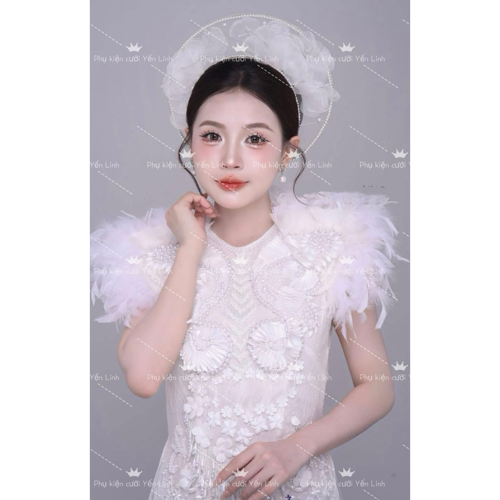 🎉🎉🎉Mấn cô dâu cách tân mới xinh-TB1859|PHUKIENCUOIYENLINH