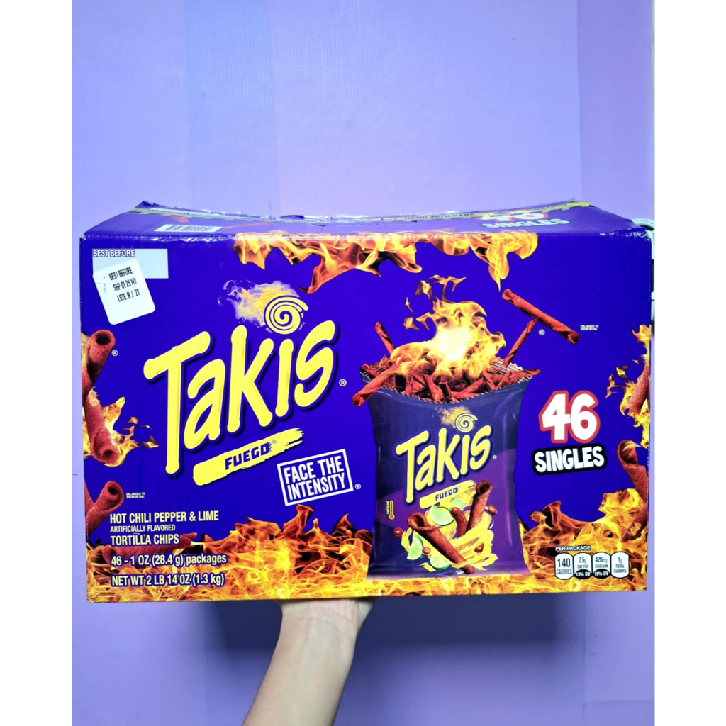 TAKIS -THÙNG TAKIS MỸ 46 GÓI | Shopee Việt Nam