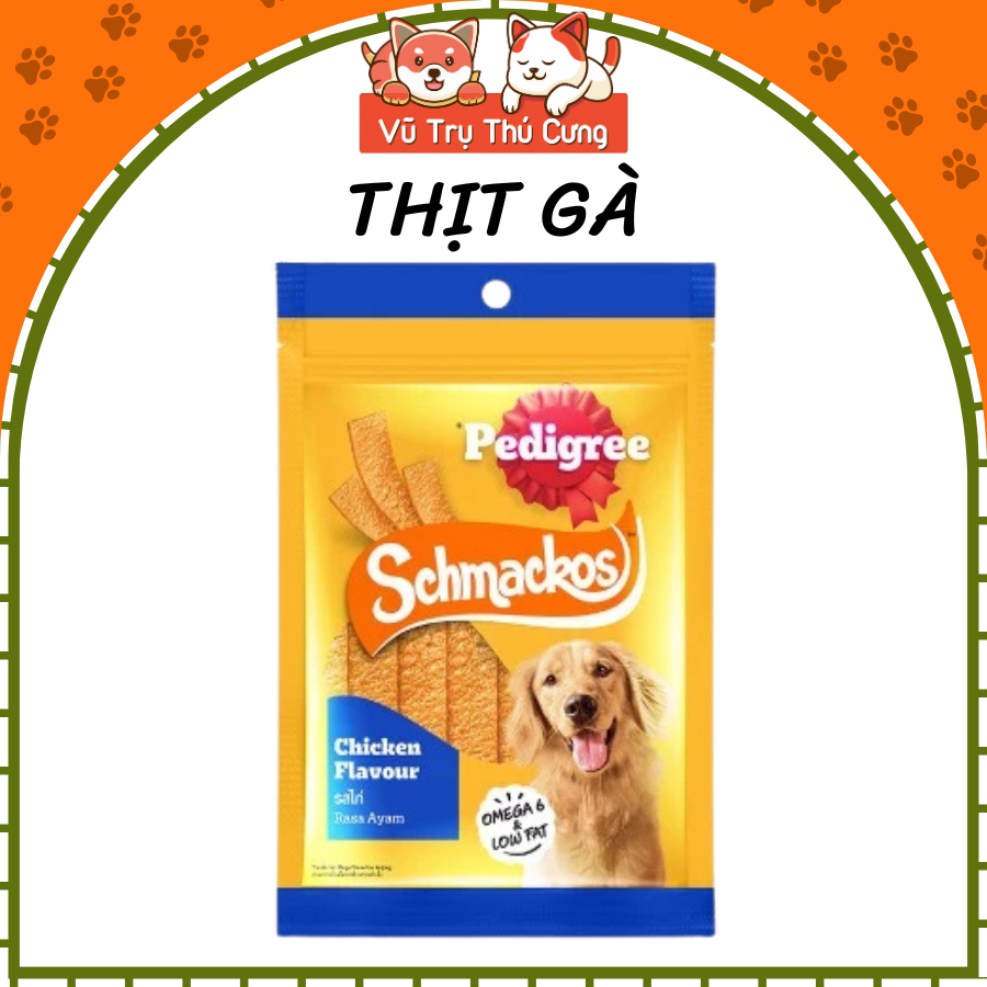 Bánh Thưởng Cho Chó Pedigree Schmackos 70g