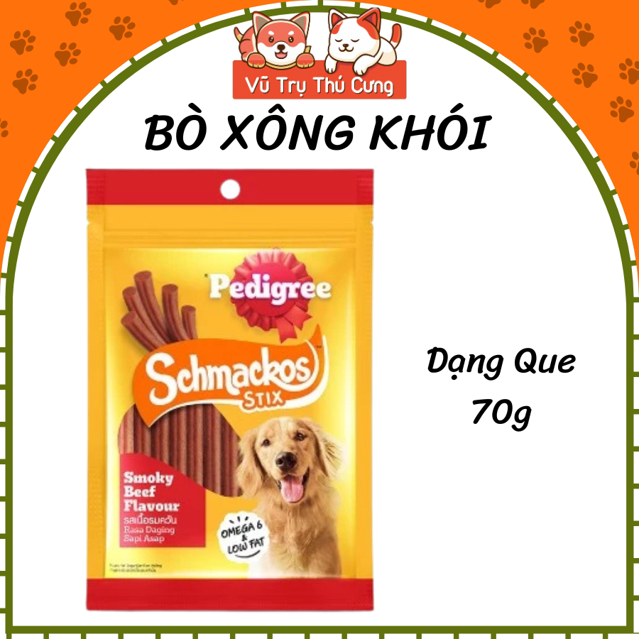 Bánh Thưởng Cho Chó Pedigree Schmackos 70g