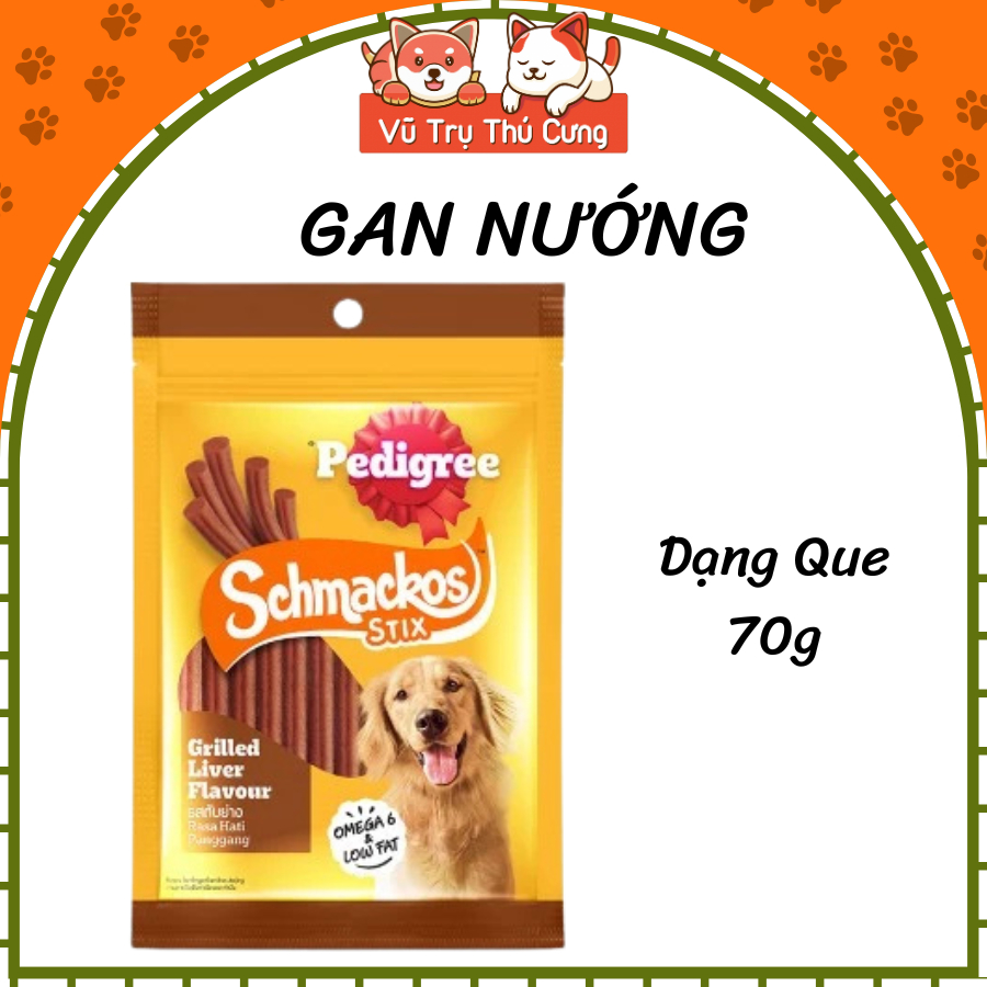 Bánh Thưởng Cho Chó Pedigree Schmackos 70g